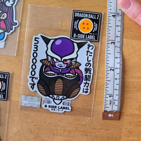 BN Dragon Ball Stickers x5, original from Japan - Picture 2 of 3